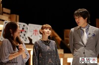 収録中のワンシーン。