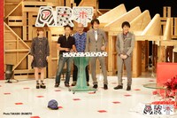 収録中のワンシーン。