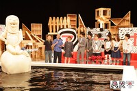 収録中のワンシーン。