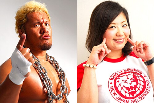 アジアン馬場園と真壁刀義（左から）