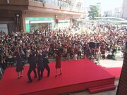 2000人「くるりんぱっ！」成功の瞬間。