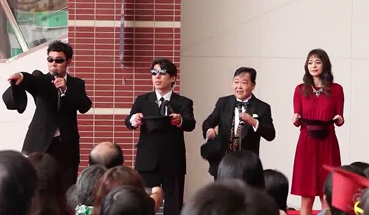 オープニングイベントの様子。