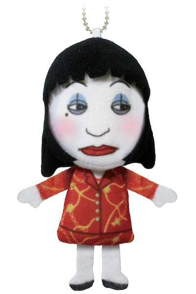 「未亡人朱美ちゃん3号」のマスコット。(c)TITAN