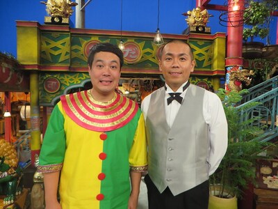 「WADAIの王国」（TBS）MCのタカアンドトシ。