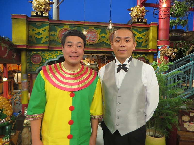 「WADAIの王国」（TBS）MCのタカアンドトシ。