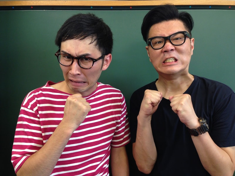 「あらびき団 presents あら-1グランプリ2014」のファイナリストとなったシソンヌ。