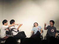ジブリッシュの「すべらない話」新妻が松本人志役で、「すべらんなー」は「ペロペンチャー」に。