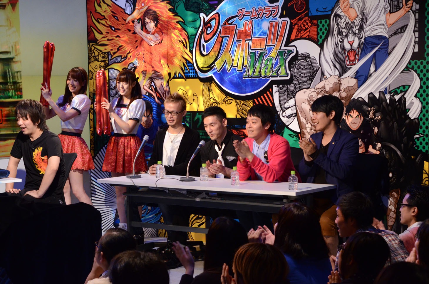 「ゲームクラブ eスポーツMaX」収録の様子。