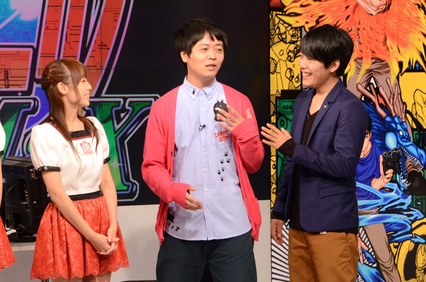 「ゲームクラブ eスポーツMaX」収録の様子。