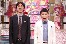 「解決！ナイナイアンサー」MCのナインティナイン。(c)日本テレビ