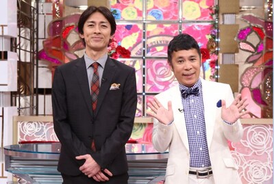 「解決！ナイナイアンサー」MCのナインティナイン。(c)日本テレビ