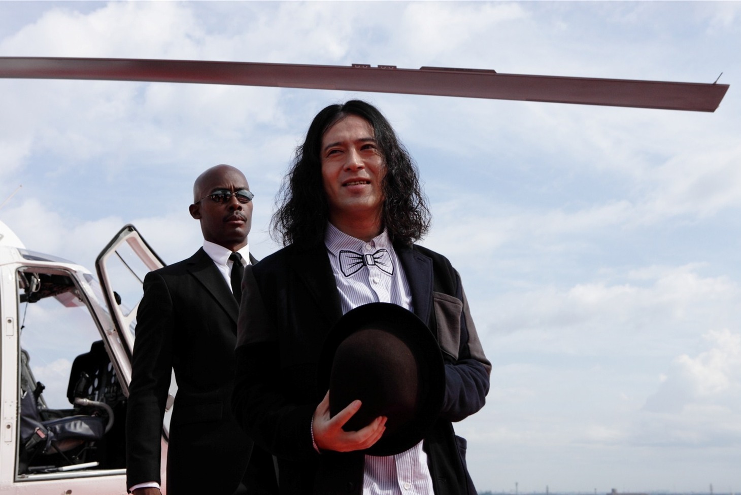 ドラマ「ドクターX～外科医・大門未知子～」に、世界的物理学者・風間彰二役でゲスト出演するピース又吉。(c)テレビ朝日