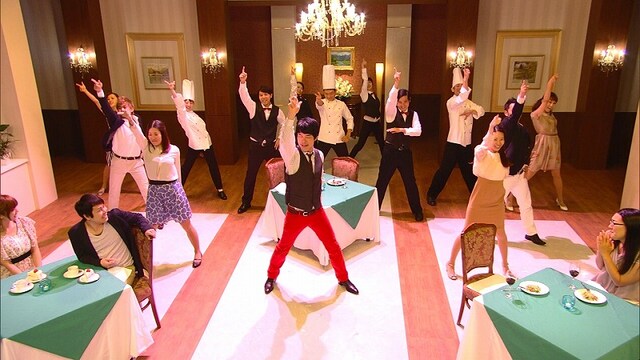 「七人のコント侍」のコント「フラッシュモブ」(c)NHK