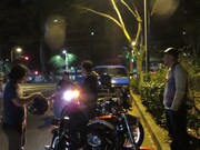 早朝5時に続々集合するRGツーリングクラブ。