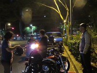 早朝5時に続々集合するRGツーリングクラブ。