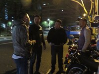 遅刻したリーダー・RGが言い訳。そのころボンは財布を忘れて一時帰宅中。