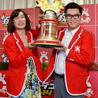 シソンヌKOC優勝会見「相方と二人三脚で」