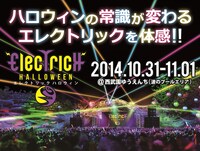 大規模ハロウィンイベント「ELECTRICK Halloween 2014」イメージ
