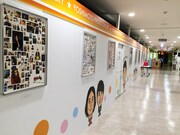 「ナマーシャ展」の様子。