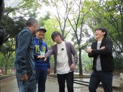 千鳥・大悟のほくろイジりを右手で制す犬の心・押見。