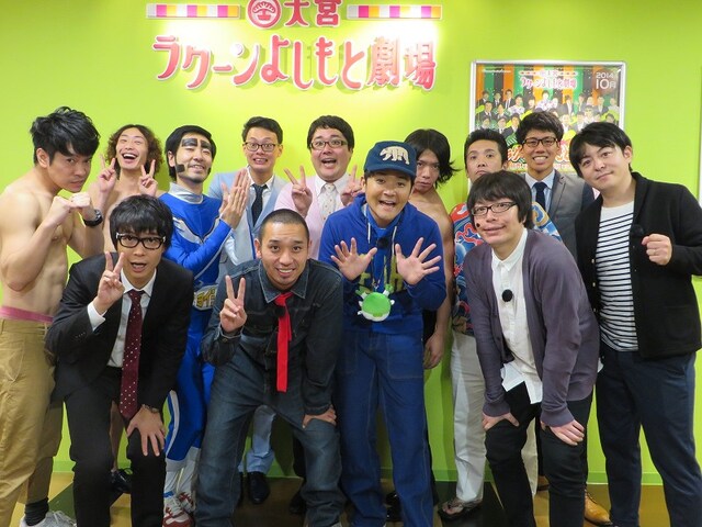 「いろはに千鳥」シーズン3の会見の様子。ブロードキャスト!!、GAG少年楽団、千鳥、マヂカルラブリー、えんにち、犬の心が集まった。