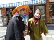 「ブギウギ専務 DVD vol.4『ブギウギ奥の細道～夏・秋の章～』」のワンシーン。(c)STV