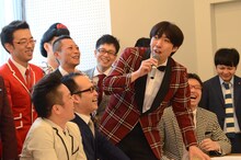 「負けたら解散」という公約にうろたえるWコロン・ねづっち。