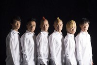 ザ・が～まるちょばカンパニーのメンバー。左から濱口啓介、MASA、ケッチ!、HIRO-PON、hitoshi、角谷将視。