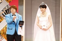 ハリセンボン単独ライブ「女の武器は使わない～だけど一緒にいてほしい～」のエンディング。(c)藤澤孝代