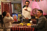 映画「福福荘の福ちゃん」のワンシーン。