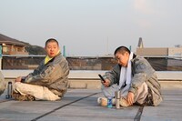 映画「福福荘の福ちゃん」のワンシーン。