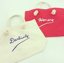 ダーリンハニーとPHINGERINのコラボトートバッグ。