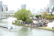 「ニコニコ町会議 in 大阪」の様子。