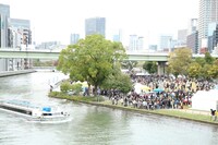 「ニコニコ町会議 in 大阪」の様子。
