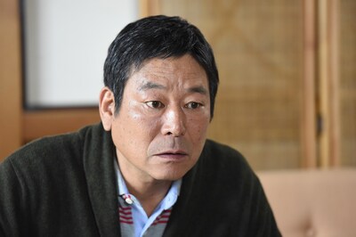 「木曜ドラマ劇場『ママとパパが生きる理由』」に出演する、ダンカン。 (c)TBS