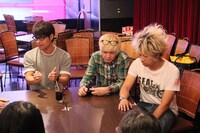 打ち合わせの様子。