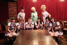 ニブンノゴ！とバクステ外神田一丁目の変顔。