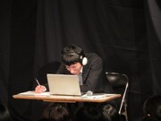 「悩む顔が似合う」と実況された浜口浜村・浜村。