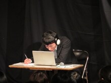 「悩む顔が似合う」と実況された浜口浜村・浜村。