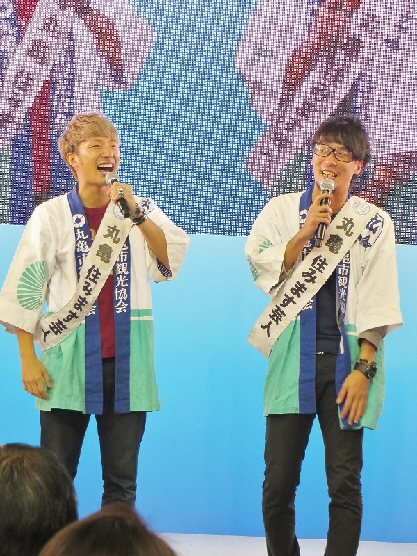 丸亀住みます芸人のまるがめ→ゼ。