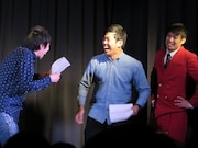 武田に関するアンケート調査を実施した岡野。