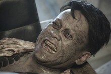 「Zアイランド」に出演する宮川大輔のワンシーン。 配給：KADOKAWA/吉本興業 (c)2015「Zアイランド」製作委員会