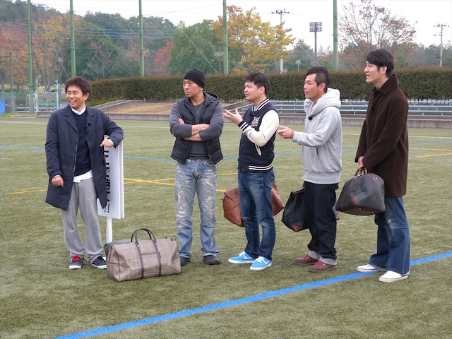 「ダウンタウンのガキの使いやあらへんで!! 大晦日年越しスペシャル 絶対に笑ってはいけない大脱獄24時！」のワンシーン。(c)日本テレビ