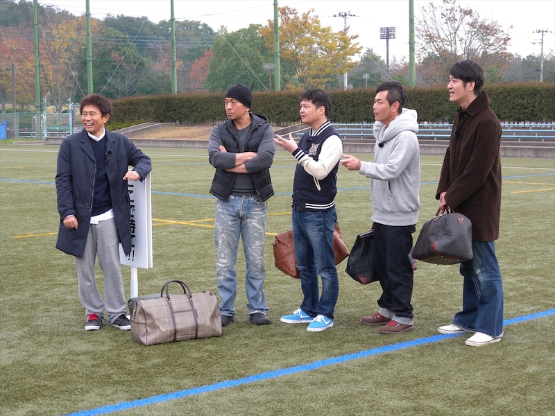 「ダウンタウンのガキの使いやあらへんで!! 大晦日年越しスペシャル 絶対に笑ってはいけない大脱獄24時！」のワンシーン。(c)日本テレビ