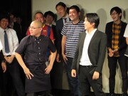 ジグザグジギーの2位を自らのことのように誇る石田。