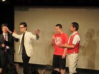 来年から「若武者」のMCを務めるモグライダー。