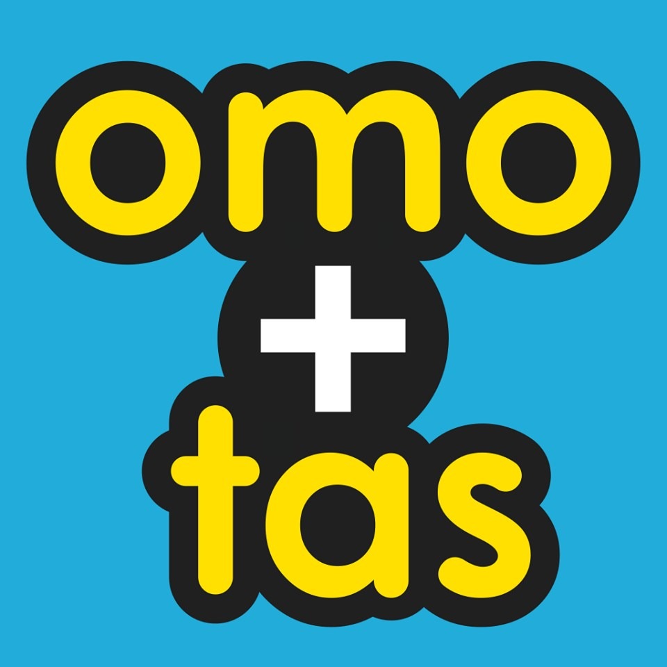 アプリ「おもタス（omotas）」のロゴ。