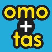 アプリ「おもタス(omotas)」のロゴ。
