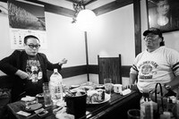 対談中の様子。