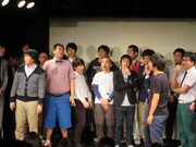 3位が優勝候補のトップリードと発表された瞬間。